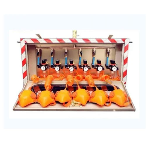 礦井壓風供水自救裝置